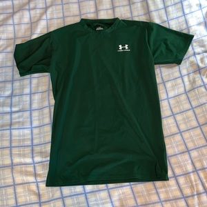 Under Armour green tech shirt